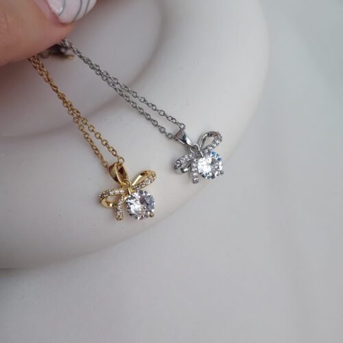 گردنبند پاپیونی کوچک