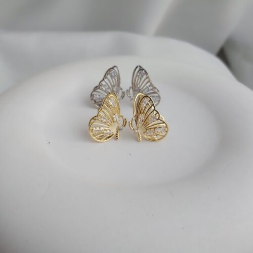 گوشواره پروانه ایی گوشواره پروانه ایی