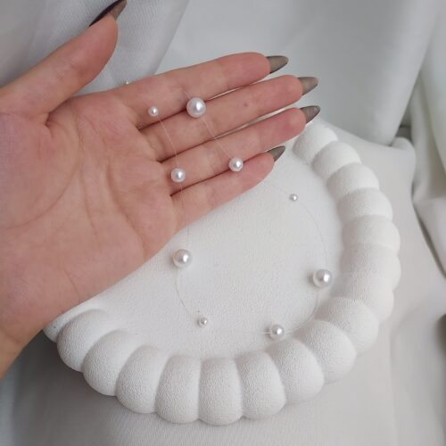 گردنبند نامرعی مرواریدی