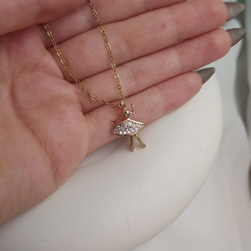 گردنبندپرنسسی طلایی