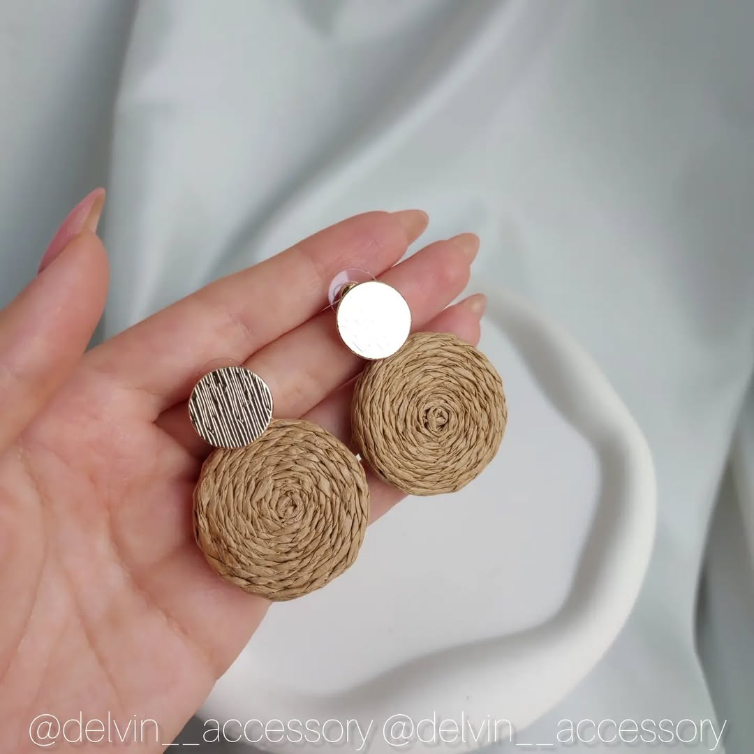 گوشواره حصیری گوشواره حصیری