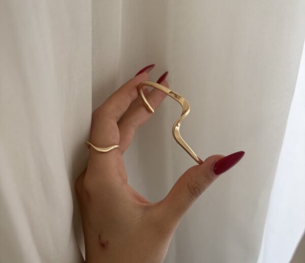 نیم ست موج طلایی