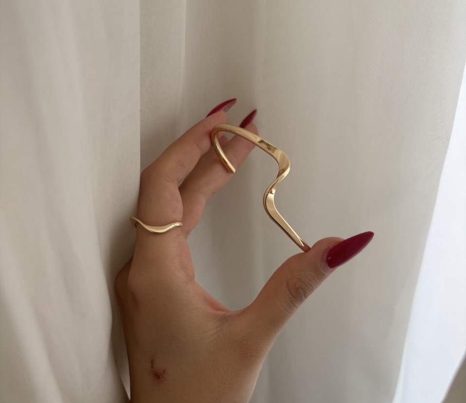 نیم ست موج طلایی