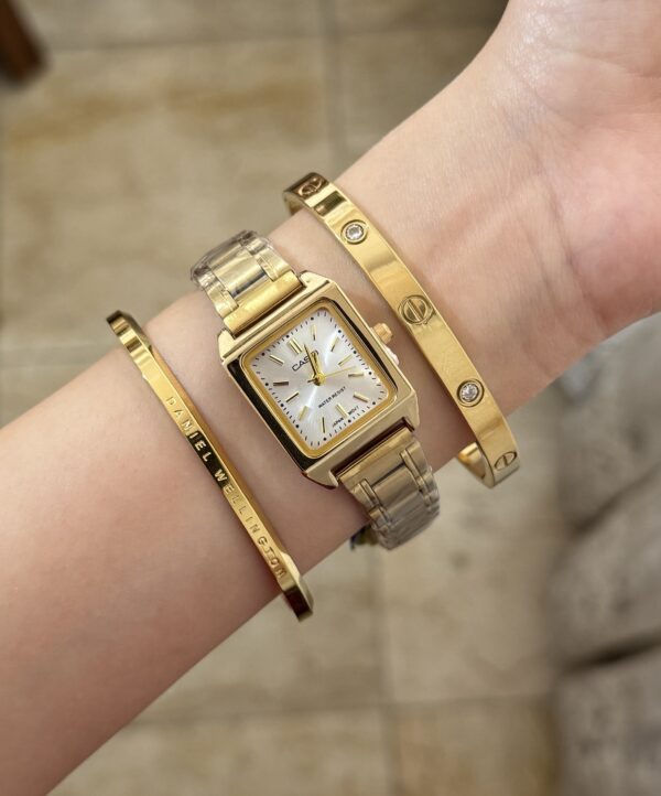 ساعت کاسیو طلایی