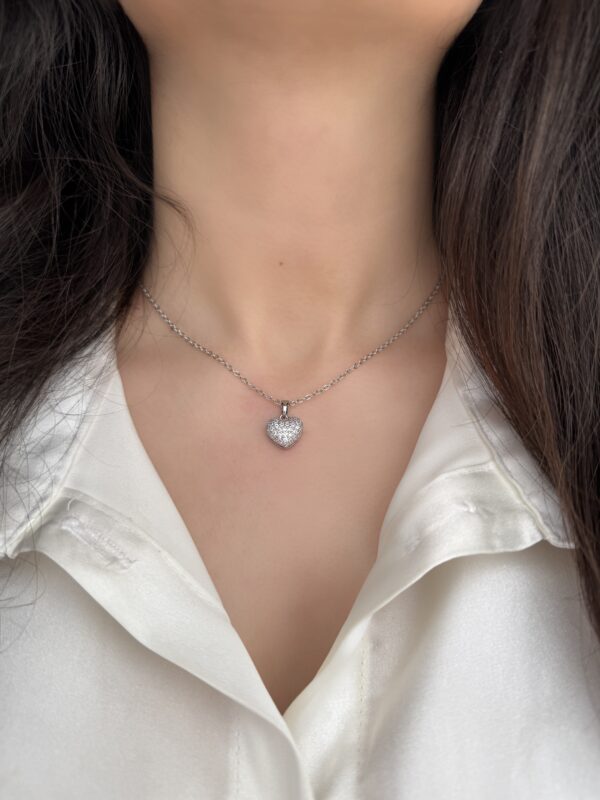 گردنبندهای نقره ایی