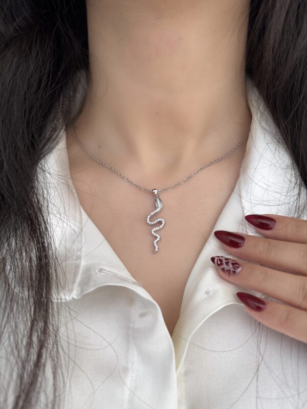 گردنبندهای نقره ایی