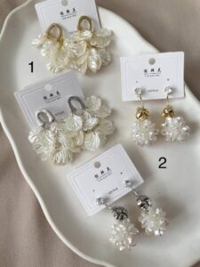 گوشواره صدفی