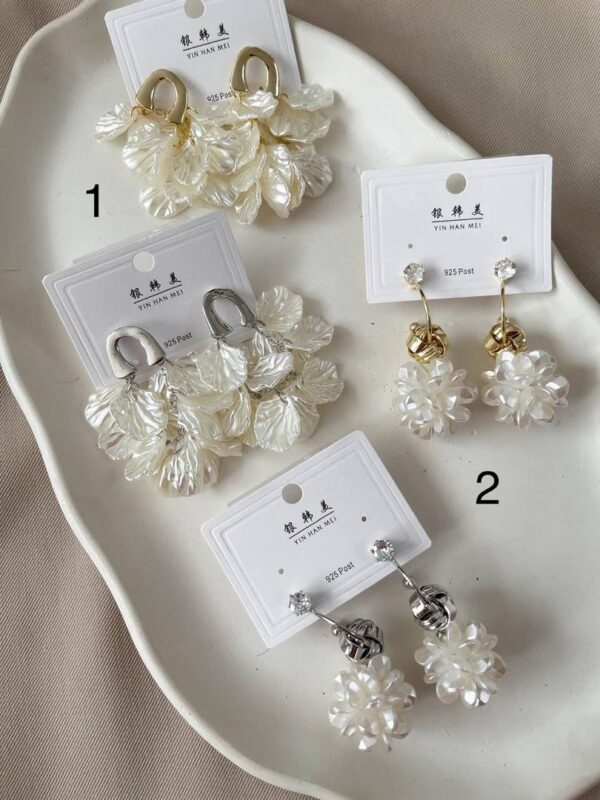 گوشواره صدفی