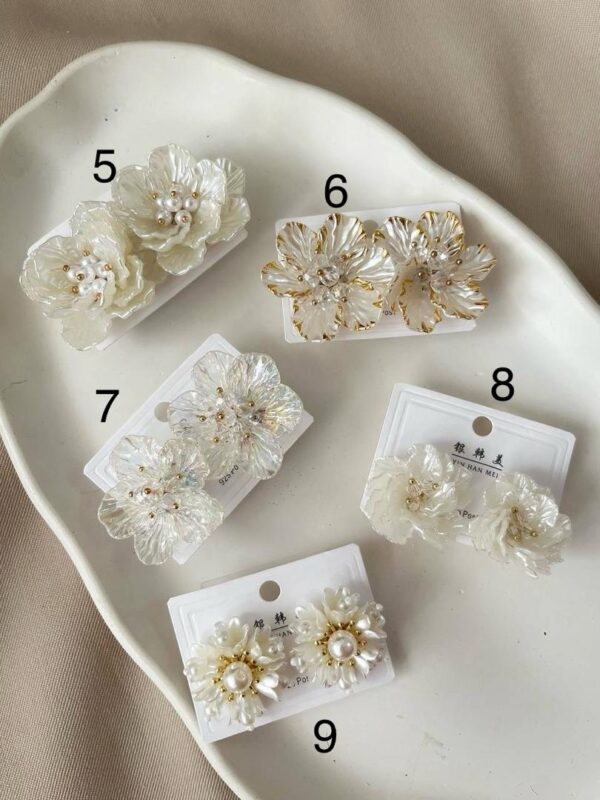 گوشواره صدفی