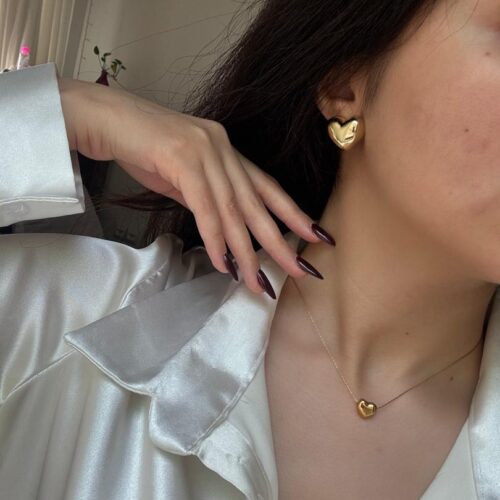 گوشواره قلبی گوشواره قلبی