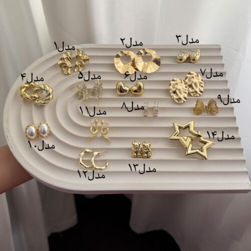 گوشواره های طلایی گوشواره های طلایی